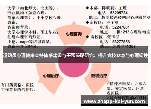 运动员心理健康支持体系建设与干预策略研究:提升竞技状态与心理韧性 运动员心理健康支持体系建设与干预策略研究:提升竞技状态与心理韧性